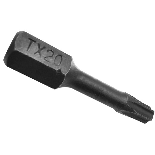 NÁRAZOVÝ BIT TX20 30mm STAR TORX TORX NÁRAZOVÝ COBIT 1ks