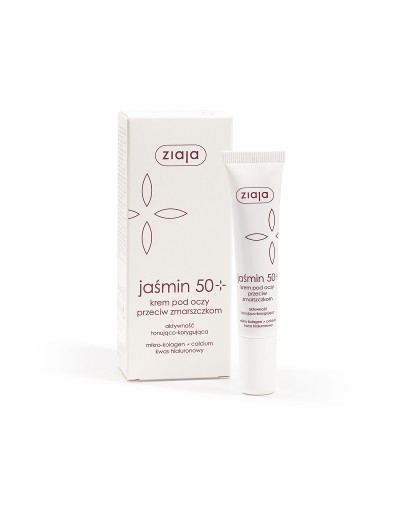 Ziaja Jasmine 50+ očný krém proti vráskam 15ml