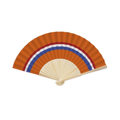 Bambusový ventilátor s vlajkou | Ventilátor ventilátor | Holandsko