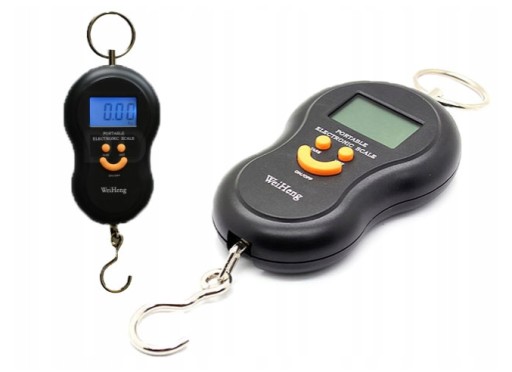 DIGITÁLNA HÁKOVÁ VÁHA S FUNKCIOU PRIDRŽANIE A PODSVIETENÍM LCD 50kg/10g