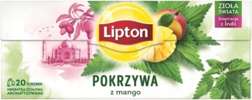 Lipton Lipa čaj s malinami 20 vrecúšok
