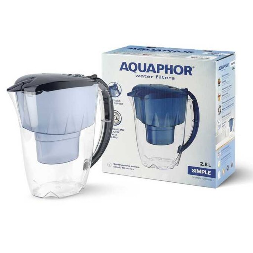 AQUAPHOR JEDNODUCHÁ FILTRAČNÁ KONVIČKA 2,8L SIVÁ