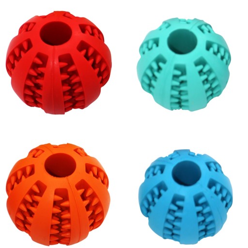 PUPPY BALL, guľôčka na hryzenie, chutí PSIE pochúťky, 6 cm, zuby, DENTAL