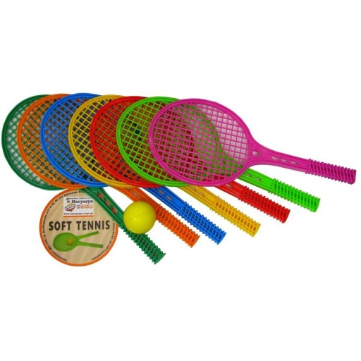 TENISOVÉ RAKETY PLÁŽOVÉ BALETKY + MÄKKÁ LOPTA