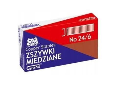Medené sponky 24/6 GRAND