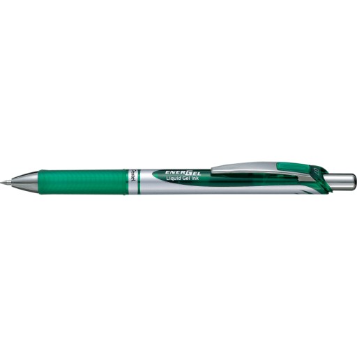Guľôčkové pero EnerGel BL77 PENTEL, zelené
