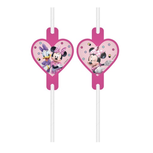 MINNIE JUNIOR SLAMKY S NARODENINOVÝM MEDAILÓNOM 4 KS.