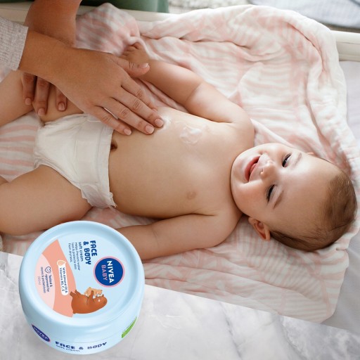 NIVEA BABY Ochranný krém na tvár a telo pre deti - hydratačný 200 ml