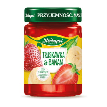 Jahodovo-banánový džem Herbapol 280g
