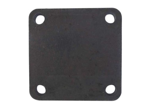 BEZ OTVOROV MONTÁŽNA pätka 100x100, t8, 4xd10mm