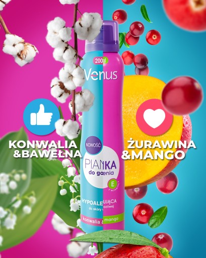 VENUS Regeneračná pena na holenie 200 ml