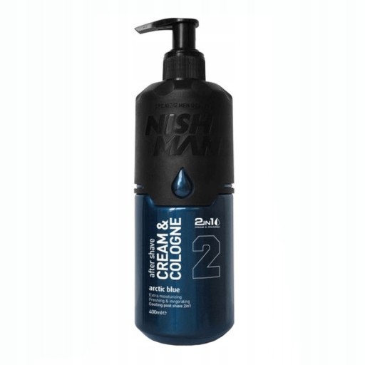 NISHMAN balzam po holení 02 ARCTIC BLUE 400ml