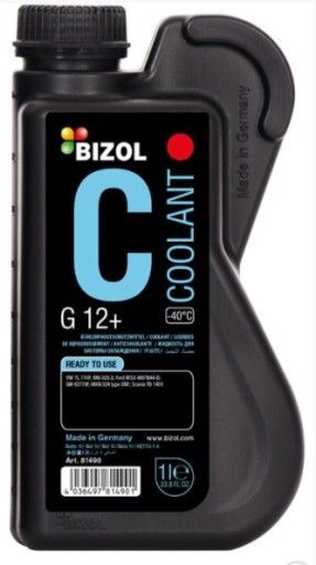 BIZOL KVAPALINA CHLADIACA KVAPALINA G12+ (-40) 1L 81490