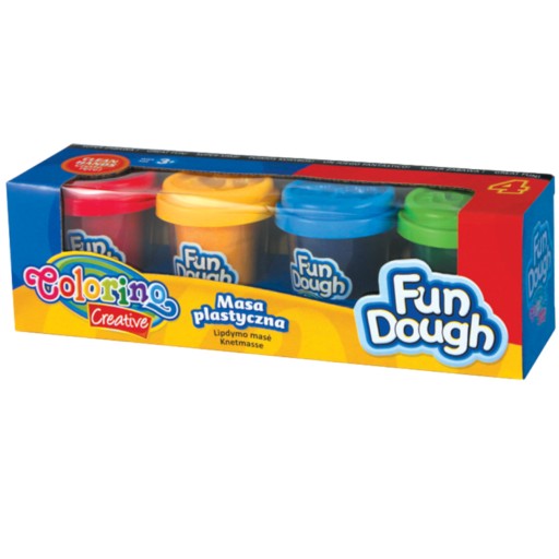 COLORINO CREATIVE plastová hmota 4 farby