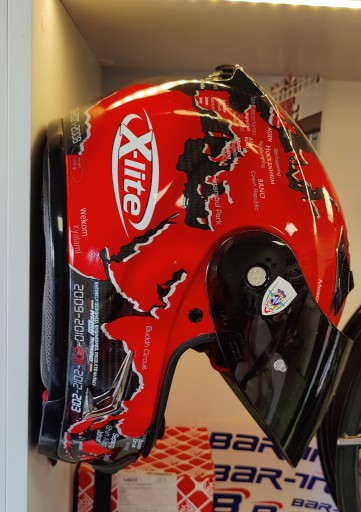 Držiak na motocyklovú prilbu, zaveste si prilbu