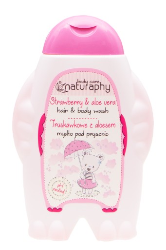 KIDS jahodové sprchové mydlo s aloe 300 ml