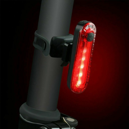 Svetlo na bicykel predné zadné USB svetlá kompletná sada, vodotesné