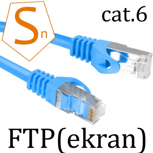 KÁBEL 0,25m LAN KÁBEL RJ45 cat 6 F/UTP
