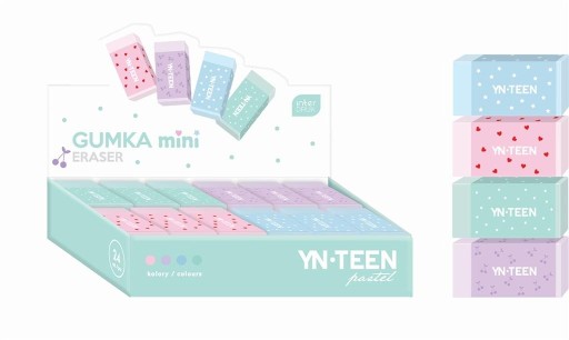 Guma Pastel Interprint Multicolor 1 ks.