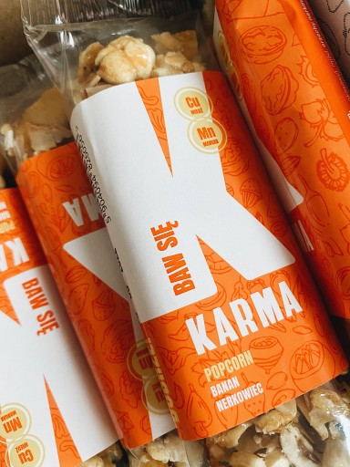 POPCORN FOOD TYČ BANÁNOVÁ KEŠU FIT TYČINA