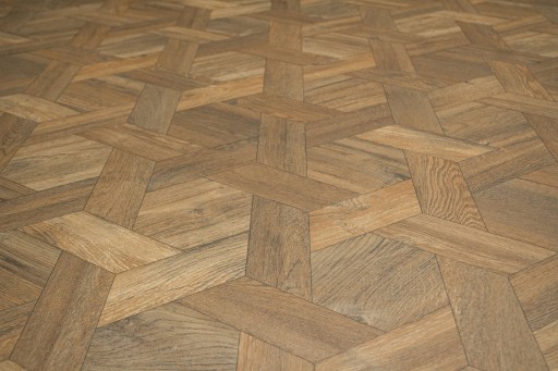 šírka 4 m PVC KOBEREC AKO PARKETY MOZAIKA VOŠTINA HNEDÁ