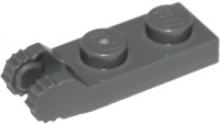 LEGO Doska závesu 1x2 tmavosivá DBG 6267047 54657 - 12ks