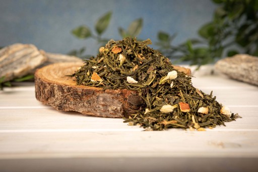 Sencha zelený čaj ORANGE TWIST pomaranč 50g