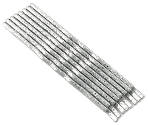 VLASOVÉ PRIPS, 8 KS - STRIEBORNÉ GLITRKY
