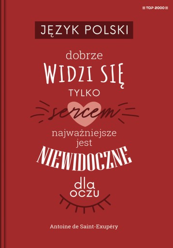 TEMATICKÁ KNIŽNÁ KNIHA A5 80K = POĽSKÝ JAZYK TOP2000