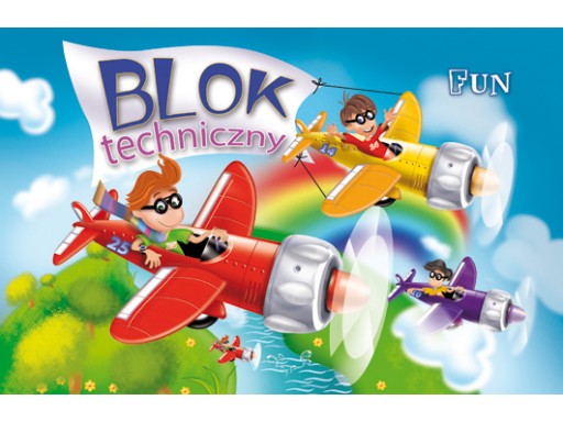 Zábavný technický blok A4 -10