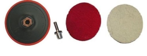 Leštiaca plsť na suchý zips 125mm