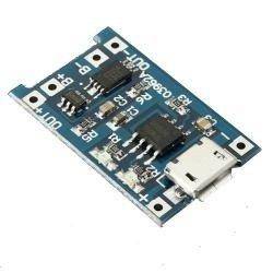 Nabíjačka článkov TP4056 s ochranou micro USB