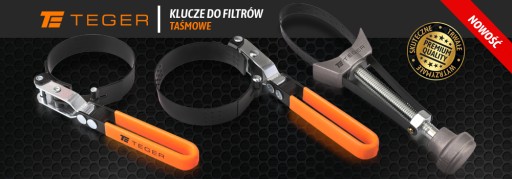 Kľúč na odskrutkovanie filtrov - remeň 95-110MM / TEGER