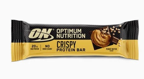 CRISP PROTEIN BAR - Optimum Nutrition 65 g arašidového masla