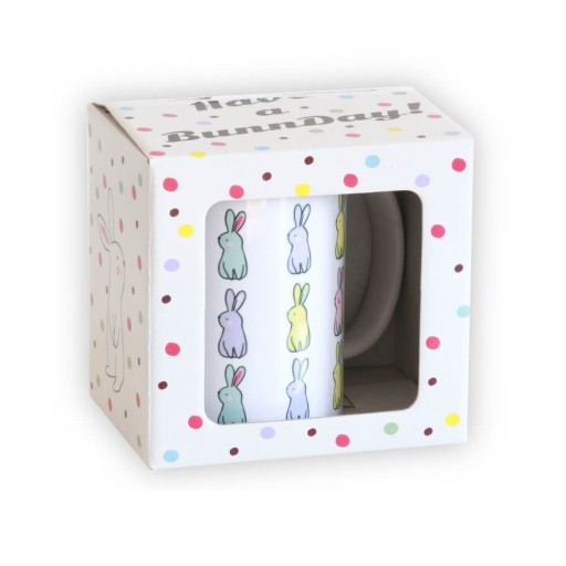 Hrnček Sunny Bunnies, darček s potlačou pre veľkonočného zajačika