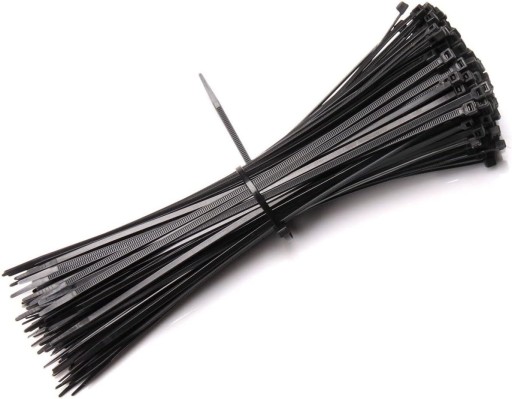 KABELOVÉ VIAZAČKY ČIERNE KABELOVÉ VIAZAKY 2,5x150 mm 100 ks
