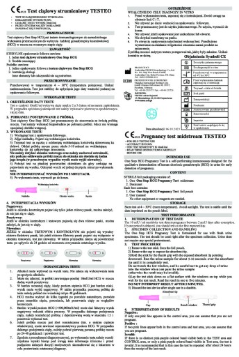 Stream tehotenský test Skoré tehotenstvo 2 dni HCG