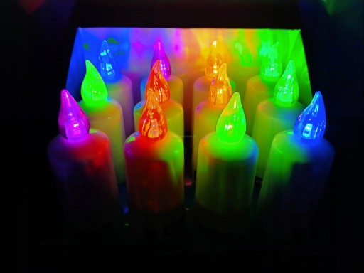 ELEKTRICKÁ VLOŽKA DO LED SVIEČKY CONO 16CM MIX NA CINTORÍN