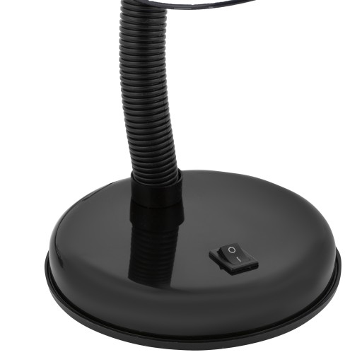 LED STOLNÁ LAMPA Čierna Nastaviteľná školská stolná lampa pre deti