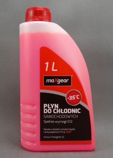 KVAPALINA DO RADIÁTORA G12 1L ČERVENÁ MAX