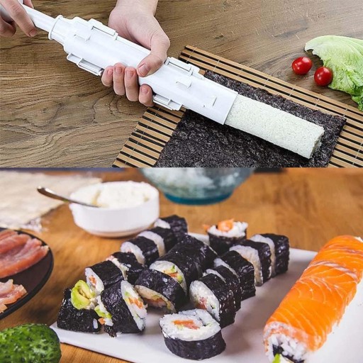 STROJ NA VÝROBU SUSHI TRUBIEK BAZOOKOVÝ VALEC