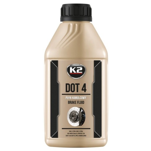 K2 DOT 4 0,5L DOT4 BRZDOVÁ KVAPALINA 500 ML K2 DOT-4