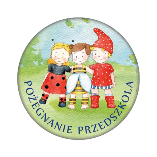 Gombík odznak Rozlúčka so škôlkou 5 KS P57