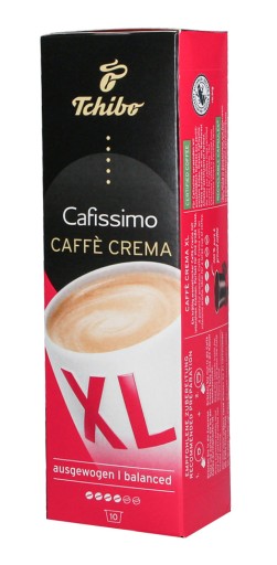 Kávové kapsuly Tchibo Cafissimo Caffe Crema XL 10 kapsúl