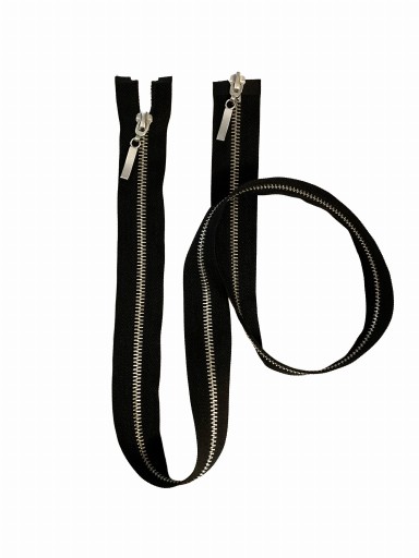 KOVOVÝ Zips DVOJCESTNÝ 75 cm ZLATÝ 1 ks.