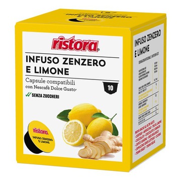 Dolce Gusto kapsule Čaj s citrónom a zázvorom