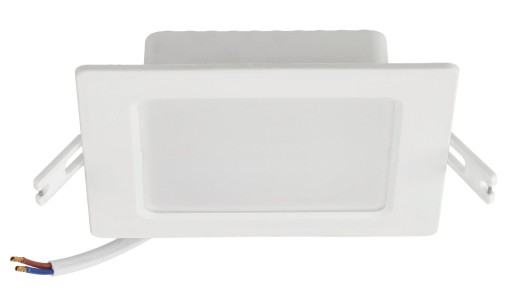 LED stropné svietidlo, zápustné, zápustné, 6W, 660lm, 4000K, biele