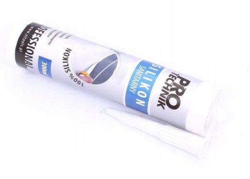 Bezfarebný sanitárny silikón 300 ml