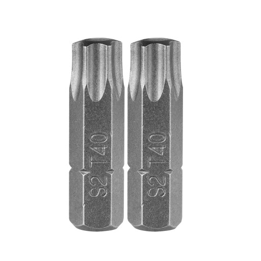 Skrutkovacie TX-40S2 TX40x25mm Magnetické bity 2 ks