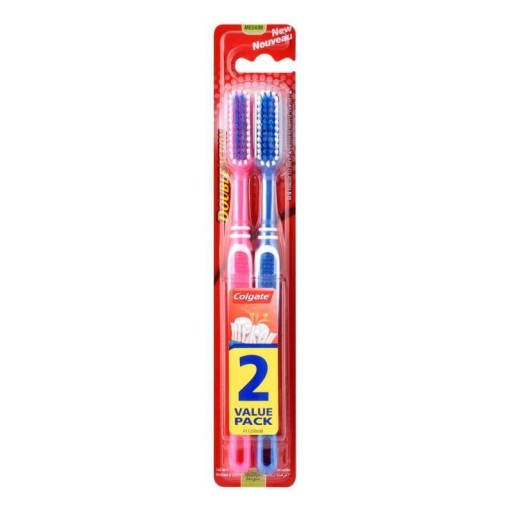 Dvojčinná zubná kefka Colgate